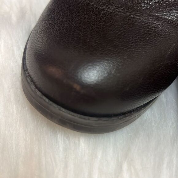 BCBGeneration brown leather harness equestrian boots, size 7, BIN 14 - Picture 11 of 11